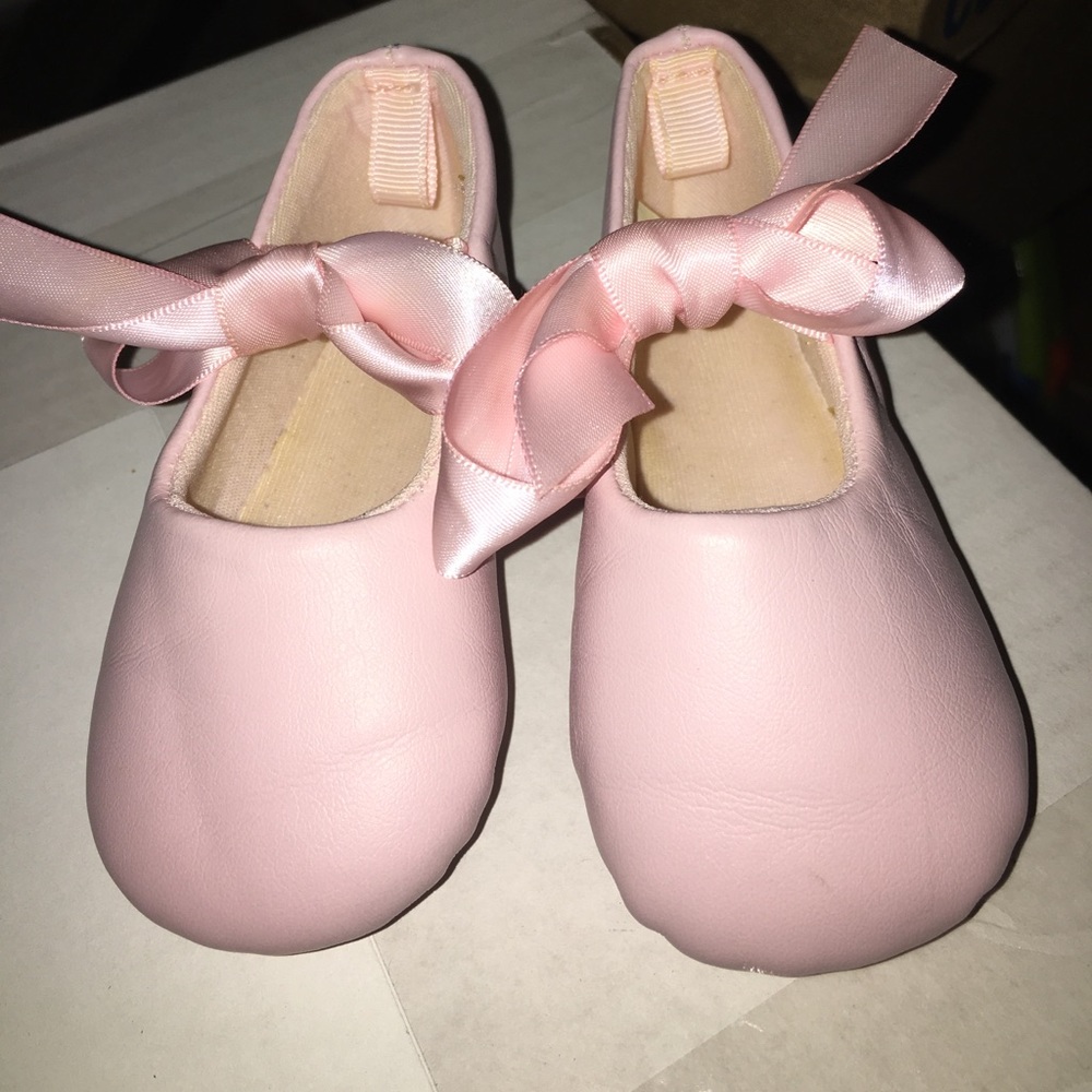 Pink Little Girls Ballerina Flats